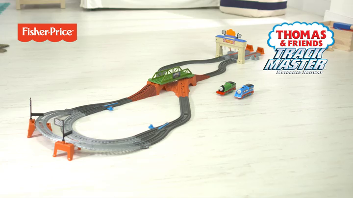 Thomas & Friends TrackMaster, Thomas & Percy's Railway Race Set ...