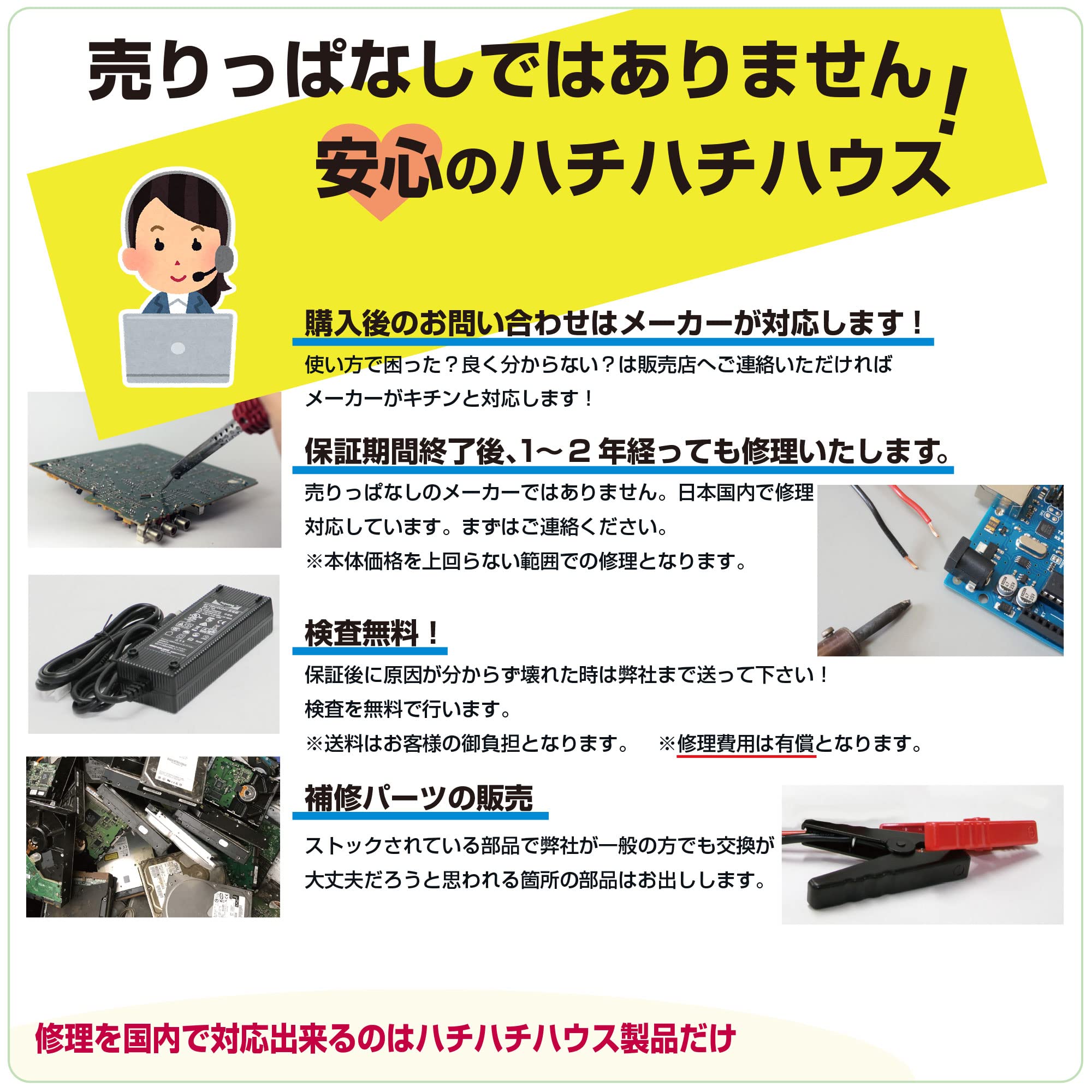 Amazon.co.jp: 【充電器 補修パーツ】ハチハチハウス マルチ