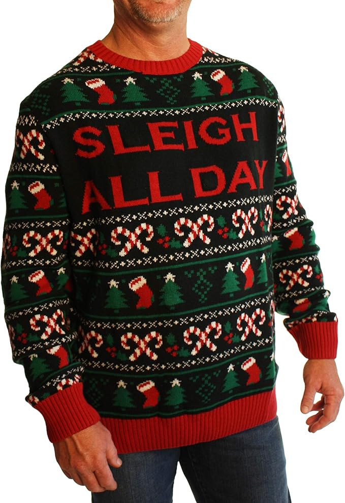 Mens 3xlt ugly christmas sweater Clearance
