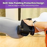 Vista 5 de Cinturón de Empuje de Cadera, Cinturón de Empuje de Cadera Balency para Mancuernas Pesadas, Cinturón para Glúteos para Empuje de Cadera, Cinturón