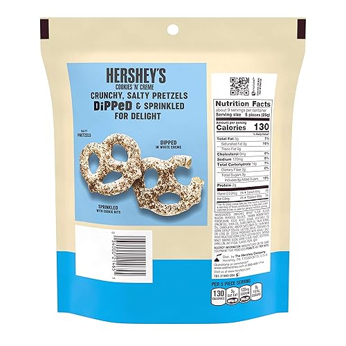 Miniatura 2 de HERSHEY'S Galletas 'n' Crème - Pretzels sumergidos, 8.5 onzas
