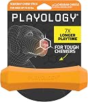 Playology Dog Toys | Durable Squeaky Chew Stick for Dogs | Jumbo Beef Scented Toy - Easy to Clean and Made from Non Toxic Materials