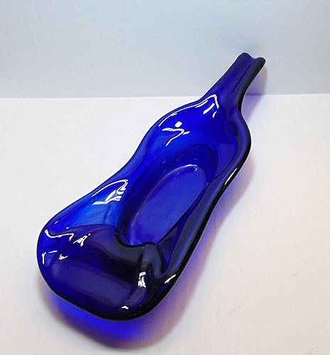 Miniatura 7 de UpC- Plato de inmersión reciclado para botellas de vino azul cobalto