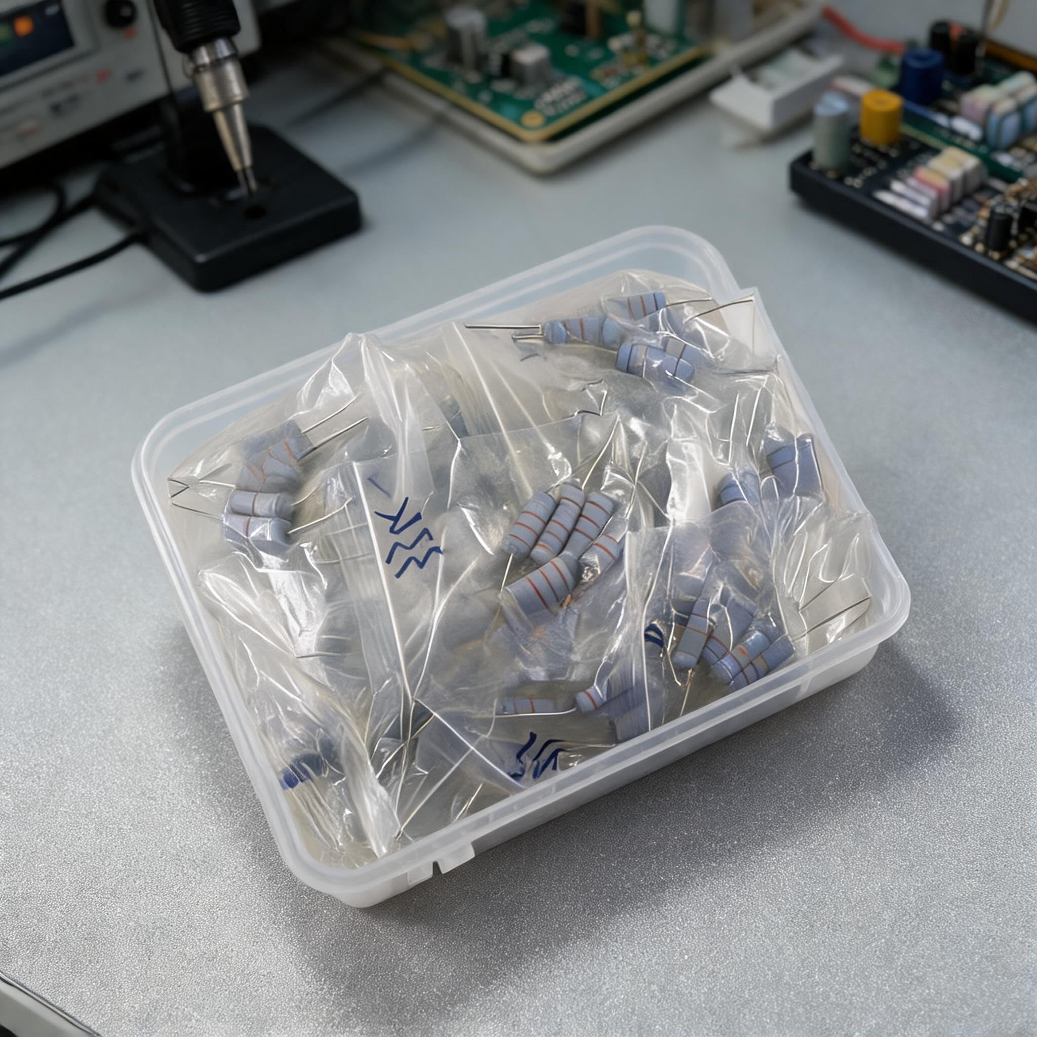Juego de resistencias de 5 W (300 unidades, 0,1R-820 K) | 300 piezas, 60 valores de 0. para 1r a 820 K, ideal para varios circuitos, alta capacidad de carga