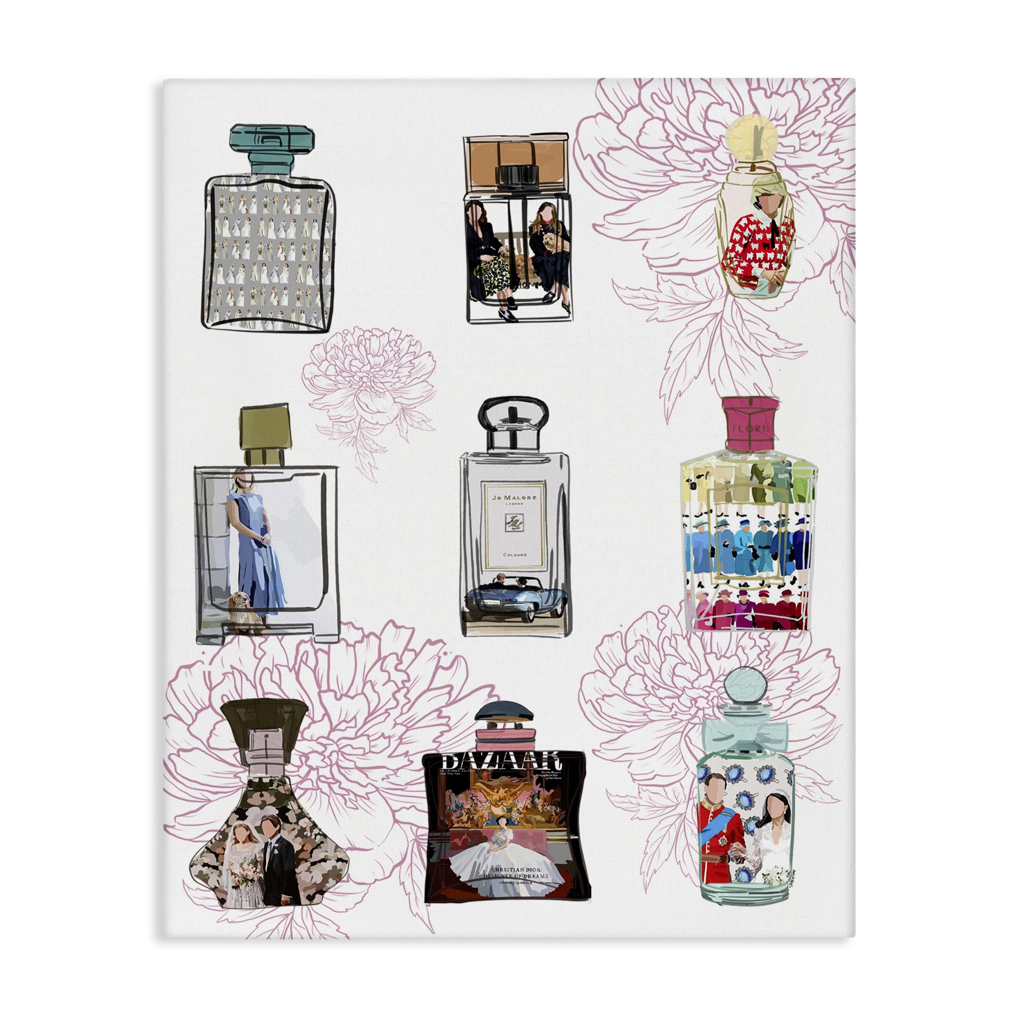 Stupell Industries 'Polished Perfume Stylish Luxury Fashion'| Canvas Art
