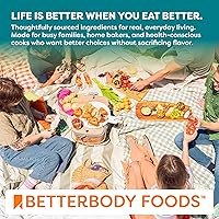 Vista 9 de BetterBody Foods - azúcar de coco orgánico, un edulcorante natural y alternativa al azúcar, gran reemplazo para azúcar blanco o azúcar refinado, sin