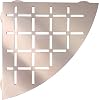 FROSCH Stainless Steel Shower Shelf, Corner - Quadrant (Matte Black)
