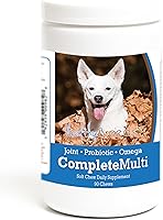Vista 155 de Healthy Breeds Schnauzer miniatura todo en uno multivitamínico suave masticable 90