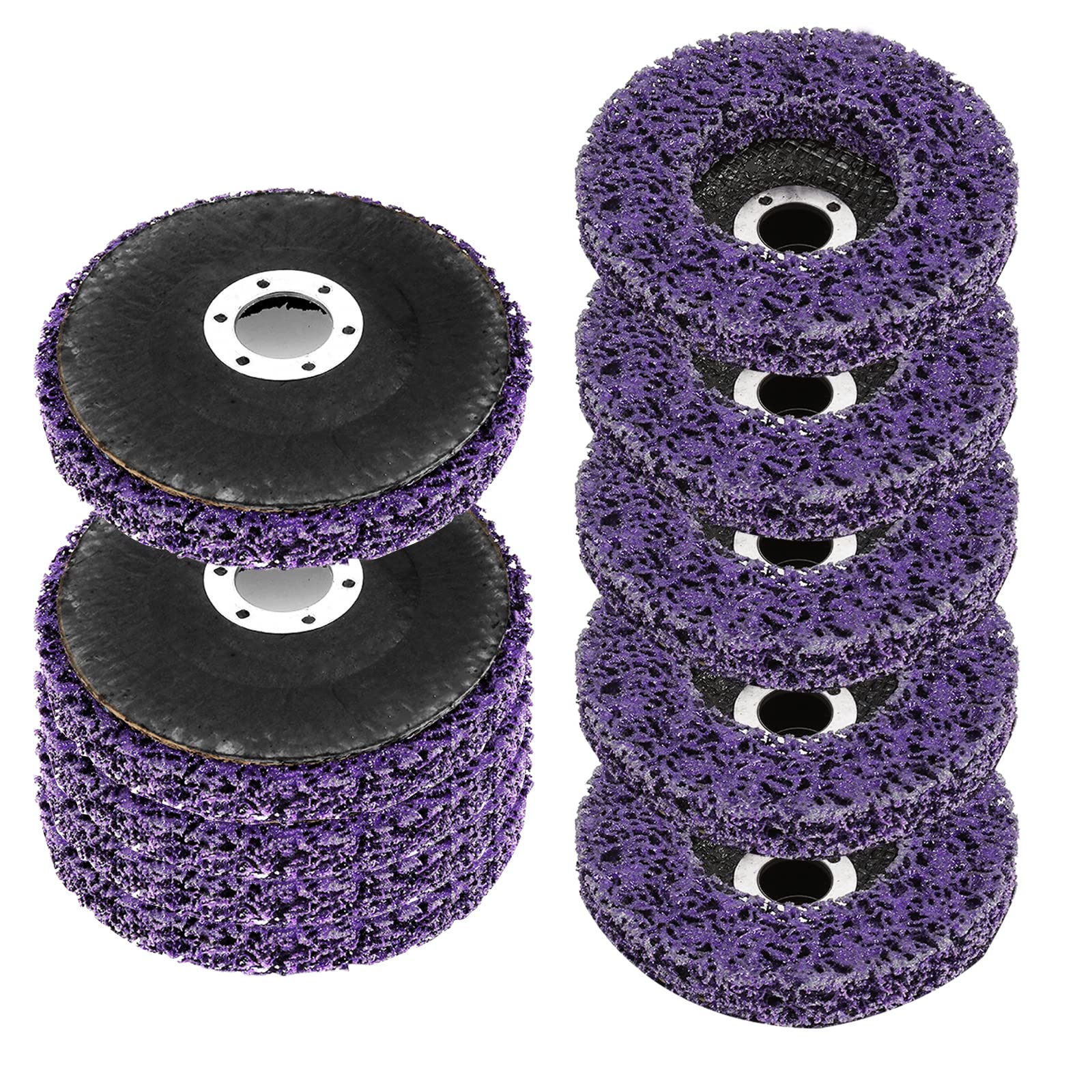Buy WICHEMI 10 Pack Strip Disc Stripping Wheel for Angle Grinders Rust