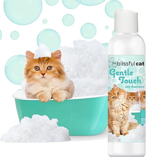 Miniatura 4 de The Blissful Dog Champú para gatos Gentle Touch, 8 onzas