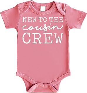 Cousin Crew Cursive T-Shirts and Bodysuits for Baby and Toddler Fun Family Matching Outfits
