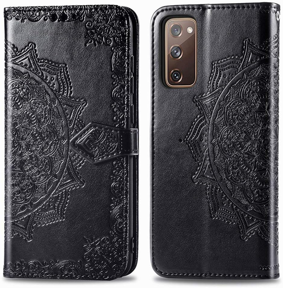 COTDINFOR Galaxy S20 FE 5G Case Leather Wallet Flip Magnetic Closure ...
