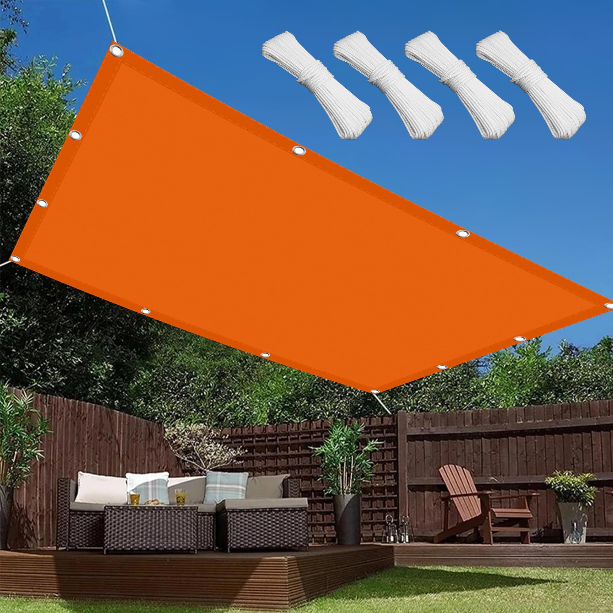 Voile d'ombrage pour balcon et jardin créez un coin de fraîcheur sur votre terrasse