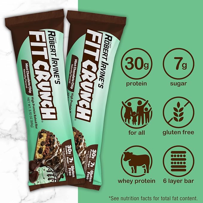 Barritas proteicas FitCrunch de 12 unidades variedad miniatura 8