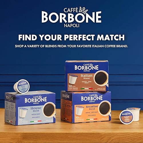 Miniatura 8 de Caffè Borbone Café House Blend (72 unidades)  Tostado medio, 100% arábica, tostado en Italia con sabor rico y suave  Cápsulas de café de una sola