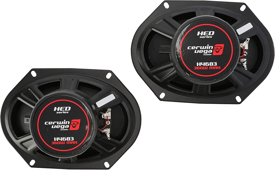 Amazon.com: CERWIN VEGA H4683 HED 6-Inch x 8-Inch 320 Watts Max