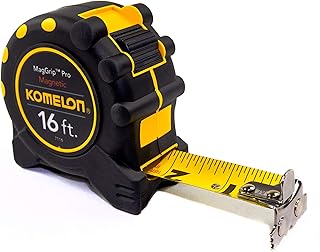 Komelon 7116 Monster MagGrip - Cinta métrica (15 pies), color amarillo