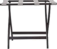 Vista 9 de Wooden Mallet Designer Curve Leg - Portaequipajes, correas grises, roble claro