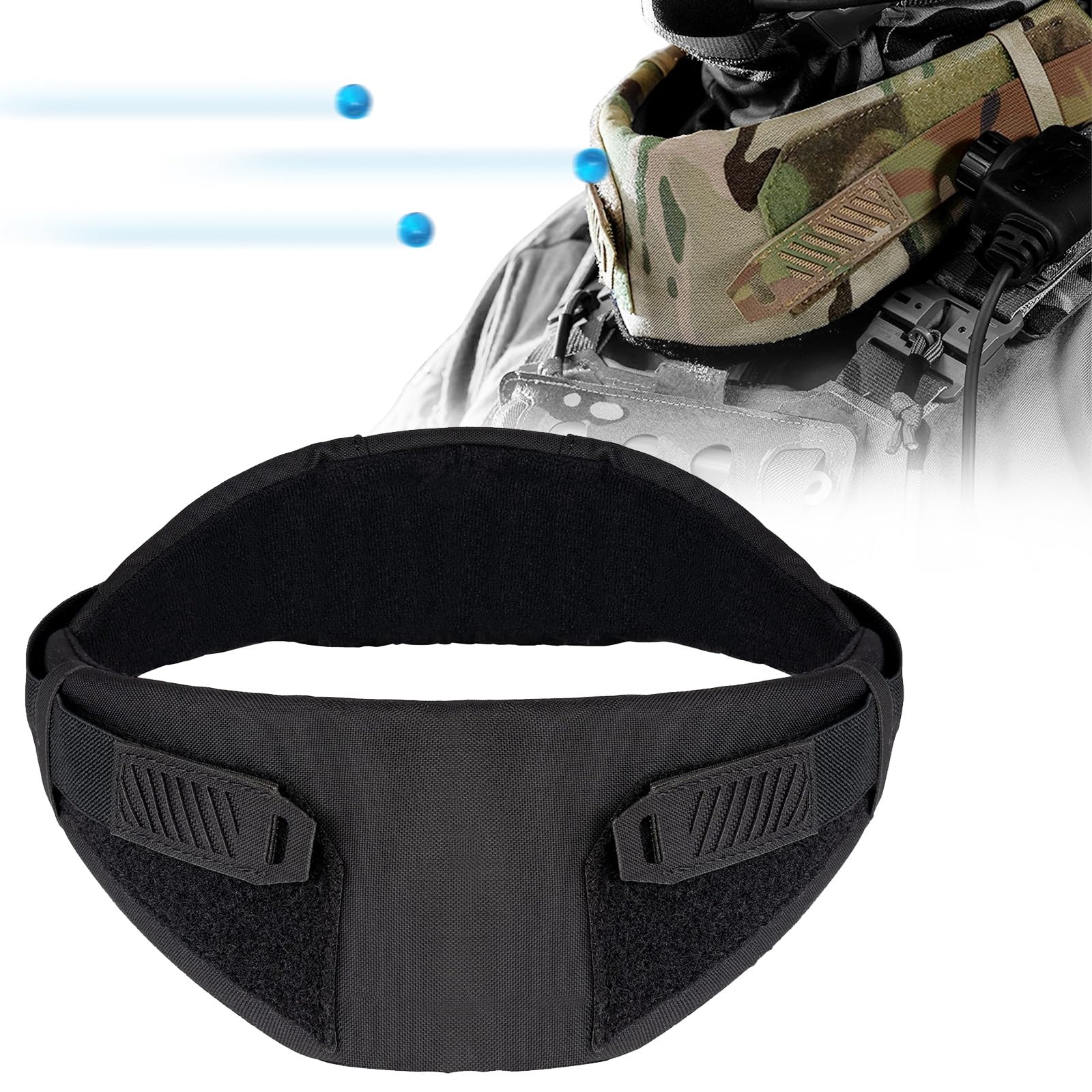 Protège-cou BT Pour Paintball Et Airsoft - Couleur Olive, Testé Au Combat, Neuf