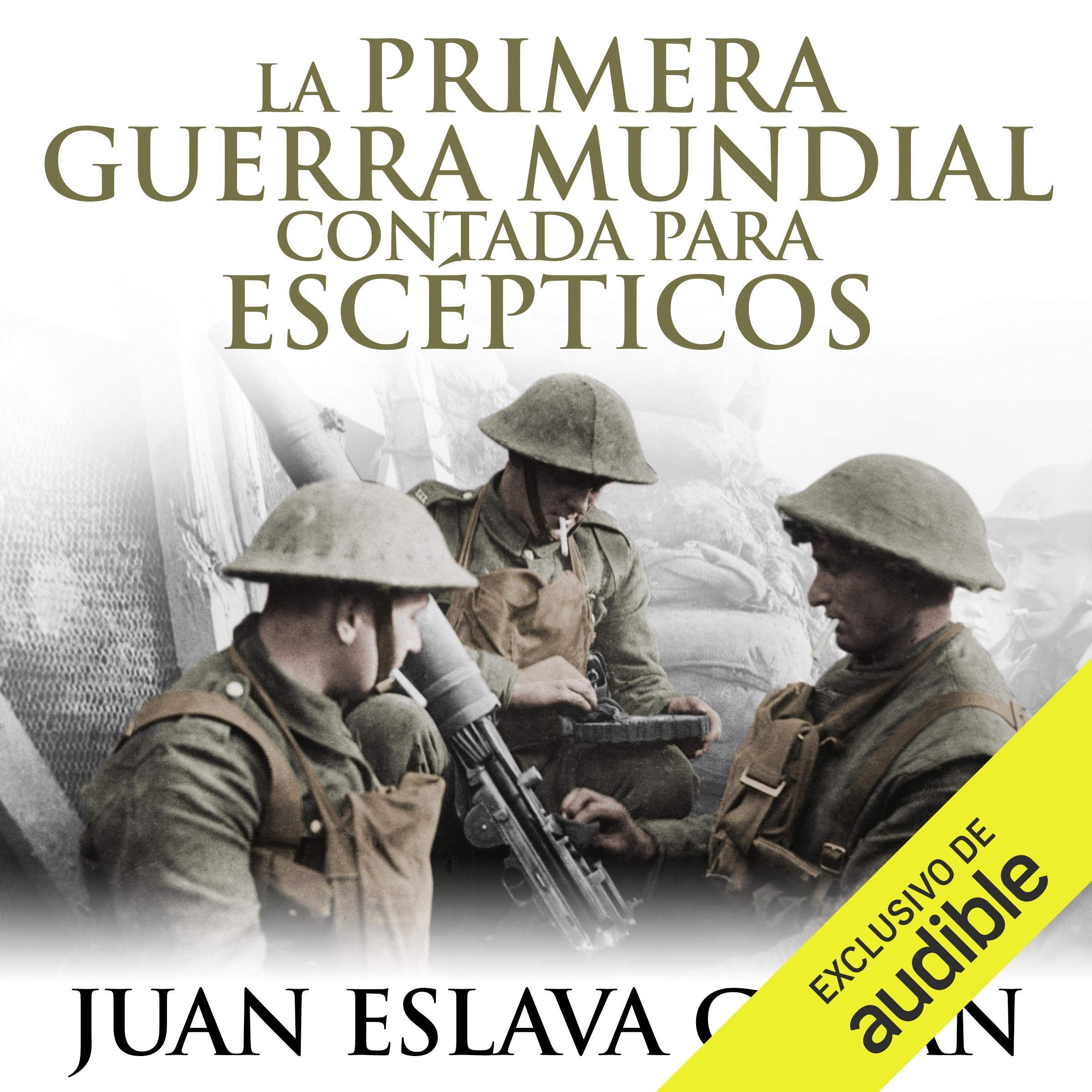 Cover art for La primera guerra mundial contada para escépticos