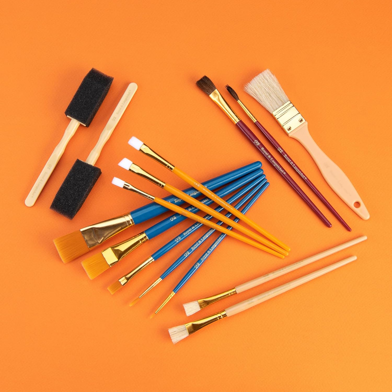 ROYAL BRUSH RTN-133 Craft Brush Set (15 Pack)