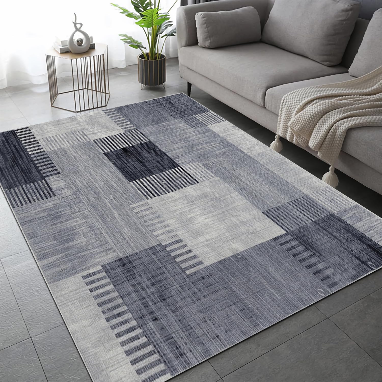 Moquette intérieur antidérapante pour sécuriser votre couloir avec un tapis doux lavable