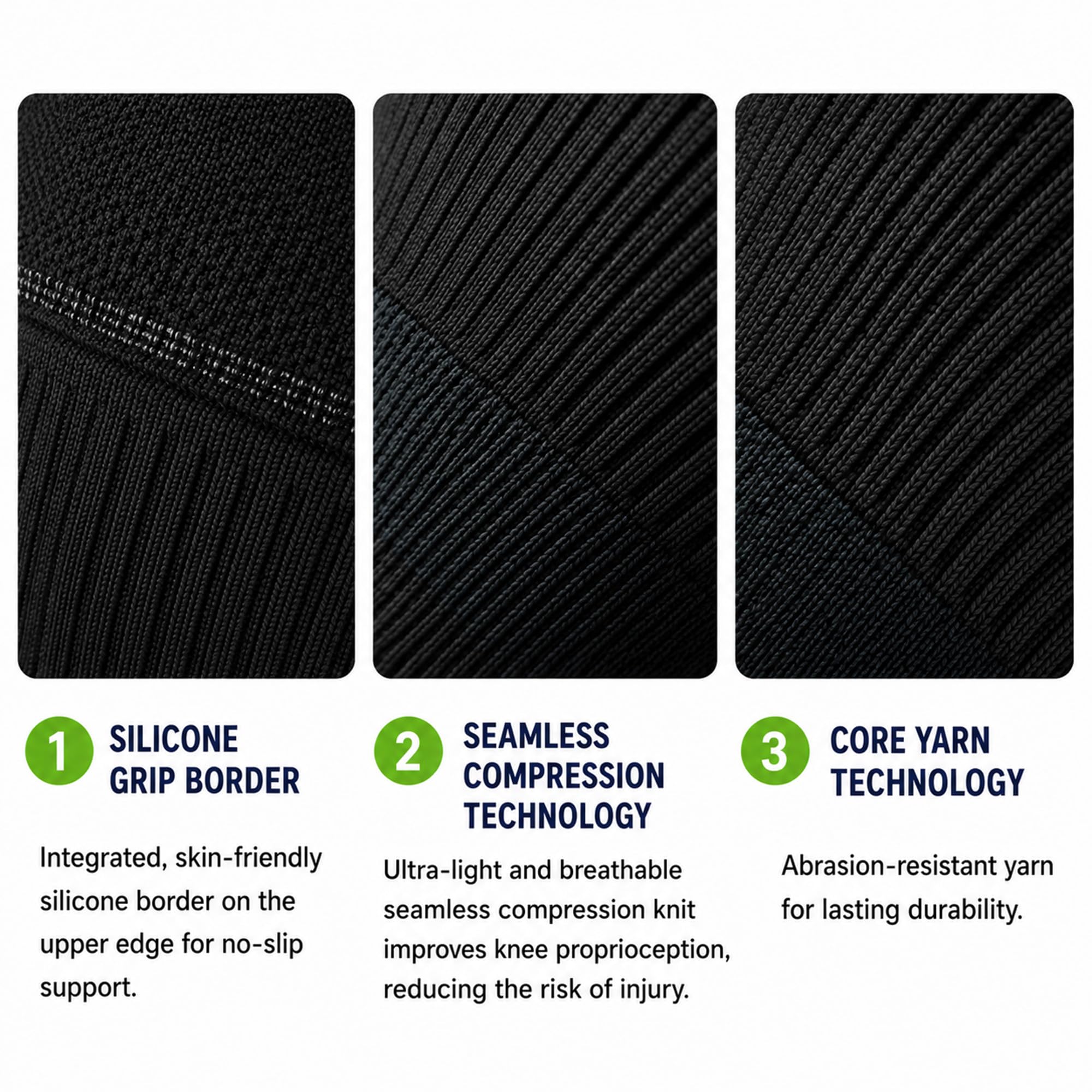 BAUERFEIND Opaska na kolano do wędrówek "Outdoor Compression Knee Support", 1 bandaż na kolano unisex do wyposażenia trekkingowego, do noszenia na prawo i w lewo, bandaż turystyczny z wełny merino