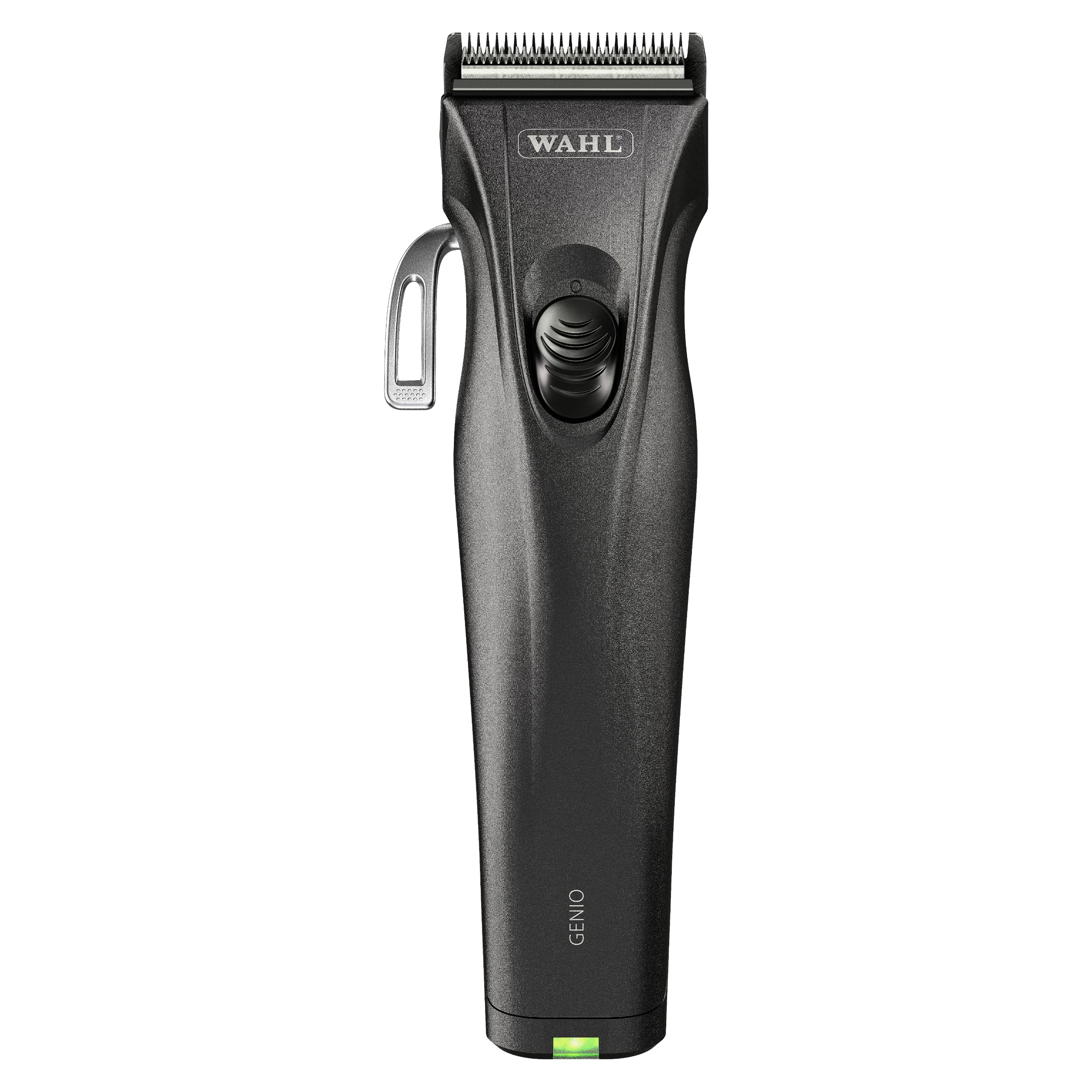 Wahl Genio, Cortapelos Profesional Inalámbrico, hasta 120 Minutos | Cortapelos Inalámbrico, Cuchilla de Diamante con Palanca Taper 0,8 a 1,8 mm, Revestimiento Carbono, hasta 120 Minutos, LED