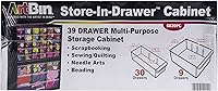 Vista 3 de ArtBin nDrawer, almacenamiento, 39 cajones, negro