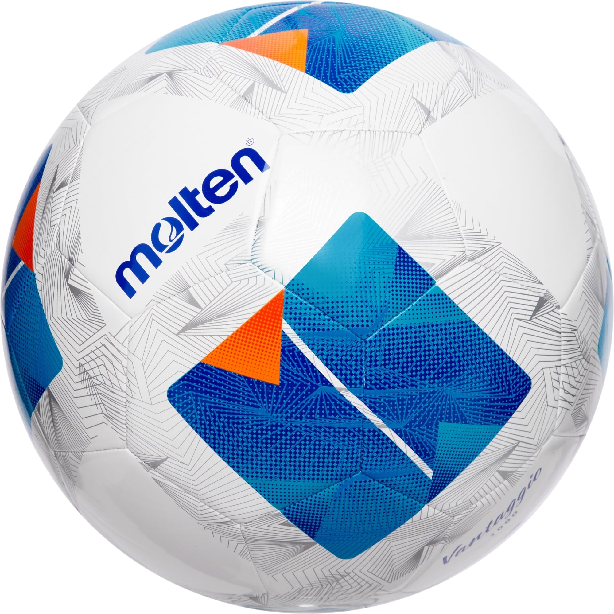 Molten Vantaggio 1000 Soft Touch Football | Training Ball | 3mm Cushion Foam Softness | Enjoy the Speed | Excellent Shape Retention | Glossy TPU | Size 3 - For Boys and Girls Aged 6-10