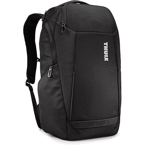 Thule Accent Laptop Backpack New - Hardshell Compartment - Fits MacBook - Recycled Fabric - Hidden & Side Pockets
