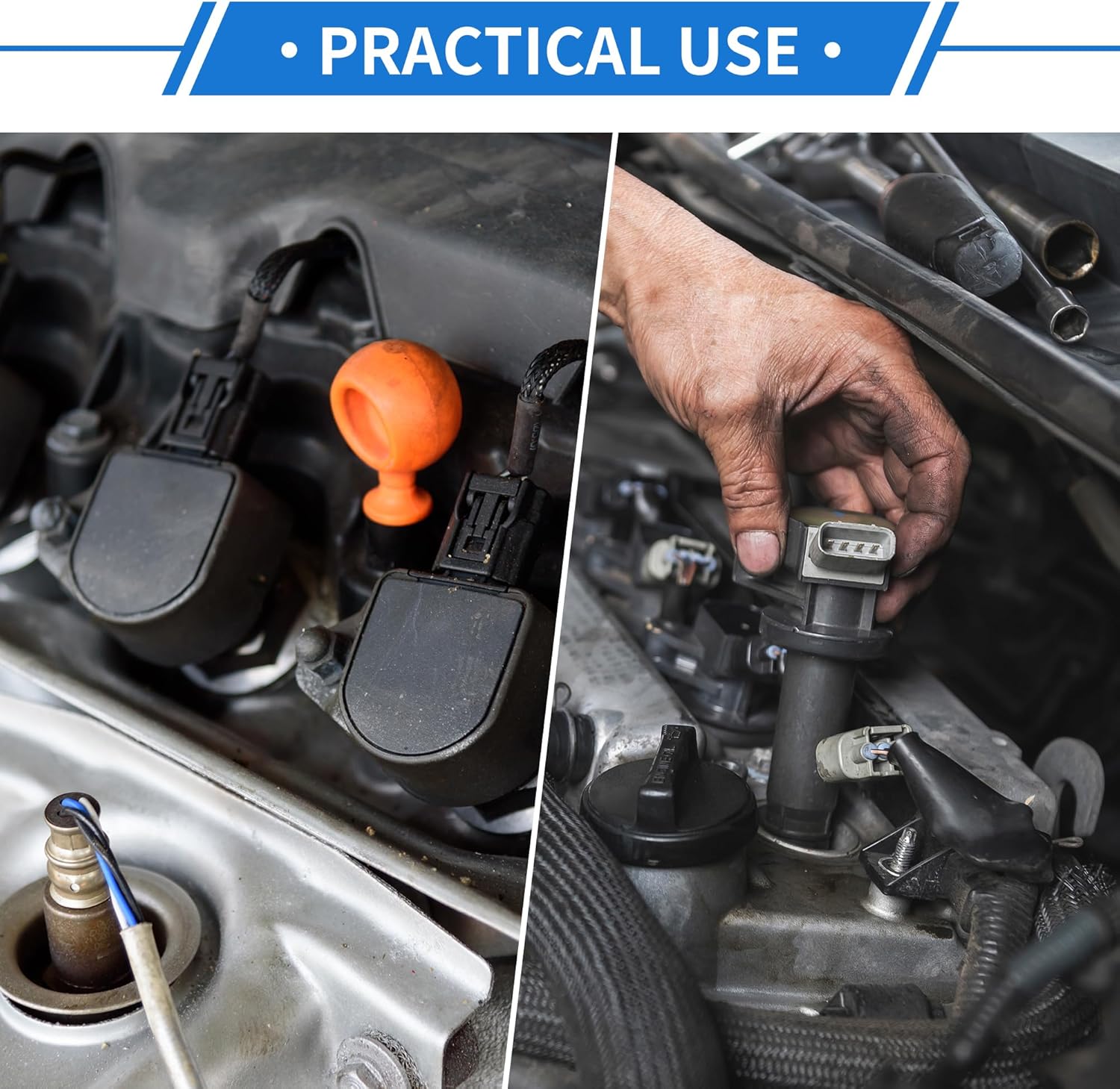 Ignition Coil for Jeep Renegade 2015-2018 Ignition Coil Pack Auto Accessories 4 Pcs