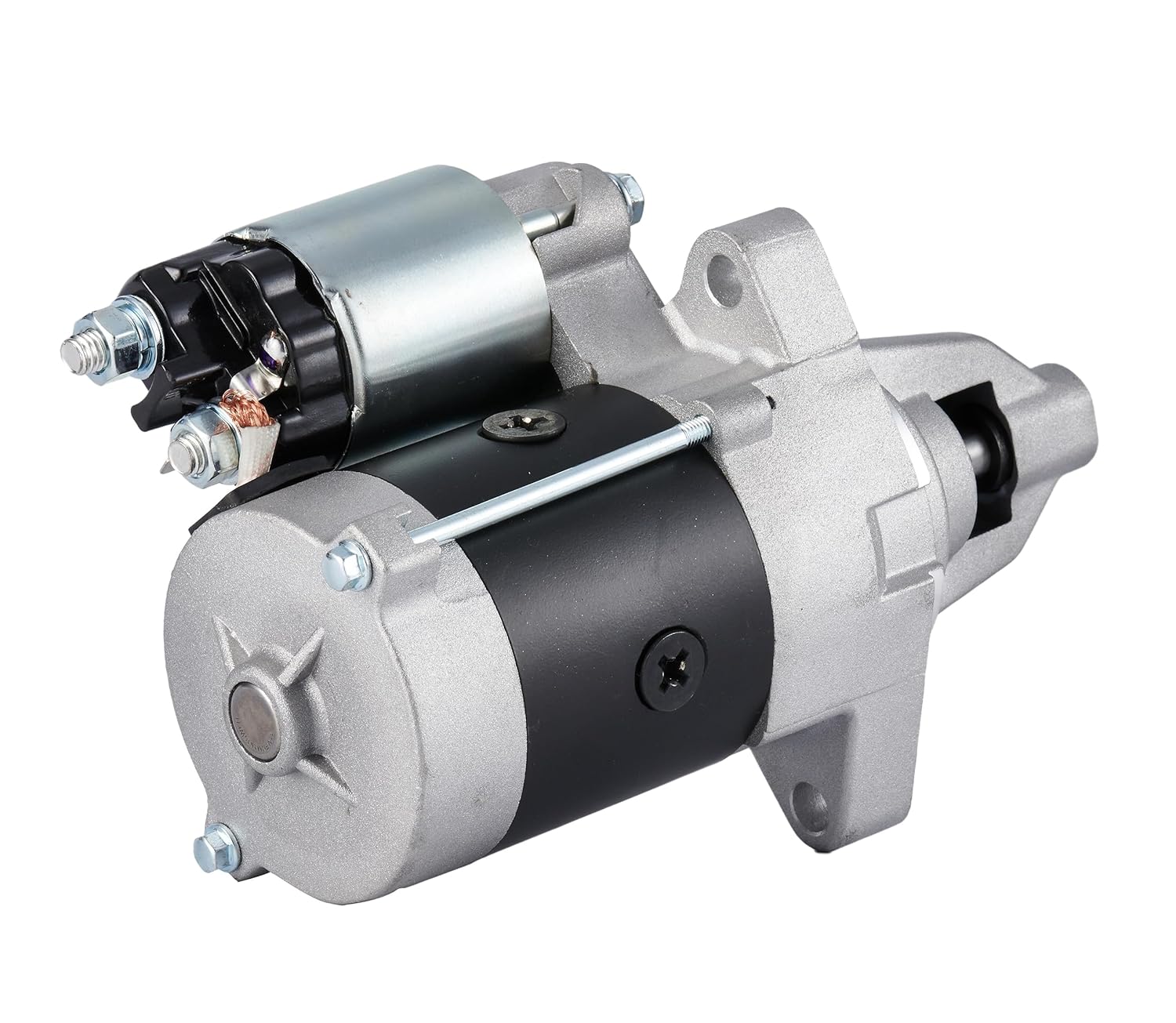New Starter Motor 19612 Compatible with Briggs and Stratton 35HP Vanguard V-Twin Vanguard 32HP Air Cooled Engine 428000-0230 807383 807838 809054 SND0529 410-52156