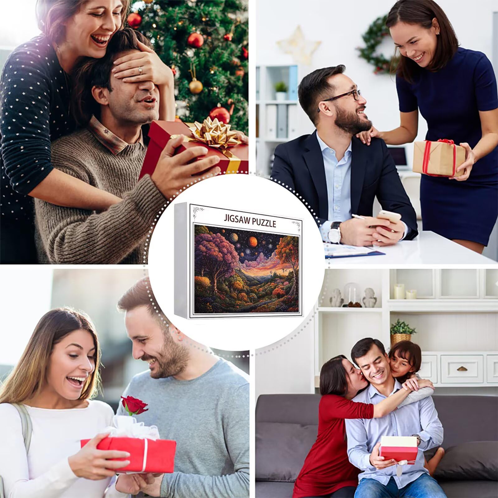 Puzzle 3000 elementów leśnych puzzle dla dorosłych krajobraz 122 x 81 cm Unikalne rzemiosło klasyczne 3D drewniana układanka do rodzinnych gier biznesowych, układanka zrób to sam do dekoracji ścian