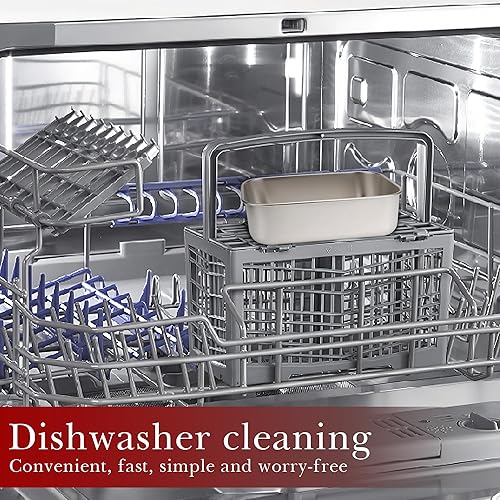 Miniatura 5 de Linkidea Lonchera eléctrica de acero inoxidable 304, bandeja reutilizable extraíble de 8.7 pulgadas, compatible con DUPASU 1.8L, reemplazo de