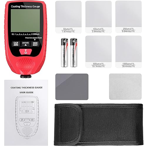 Miniatura 7 de JUSTOOL Medidor de espesor de pintura Medidor de espesor de pintura Medidor de espesor de pintura Medidor de espesor de pintura Medición FNF con