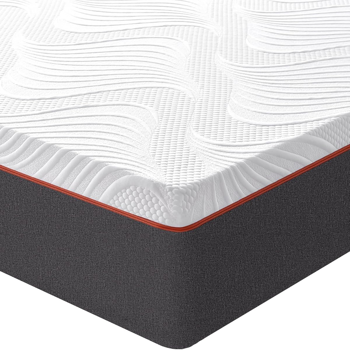Single Mattress, 20cm Gel Memory Foam Mattress, Cooling Single Bed Mattresses for Pressure Relief, Medium Mattress with Removable Cover, 90X190X20CM