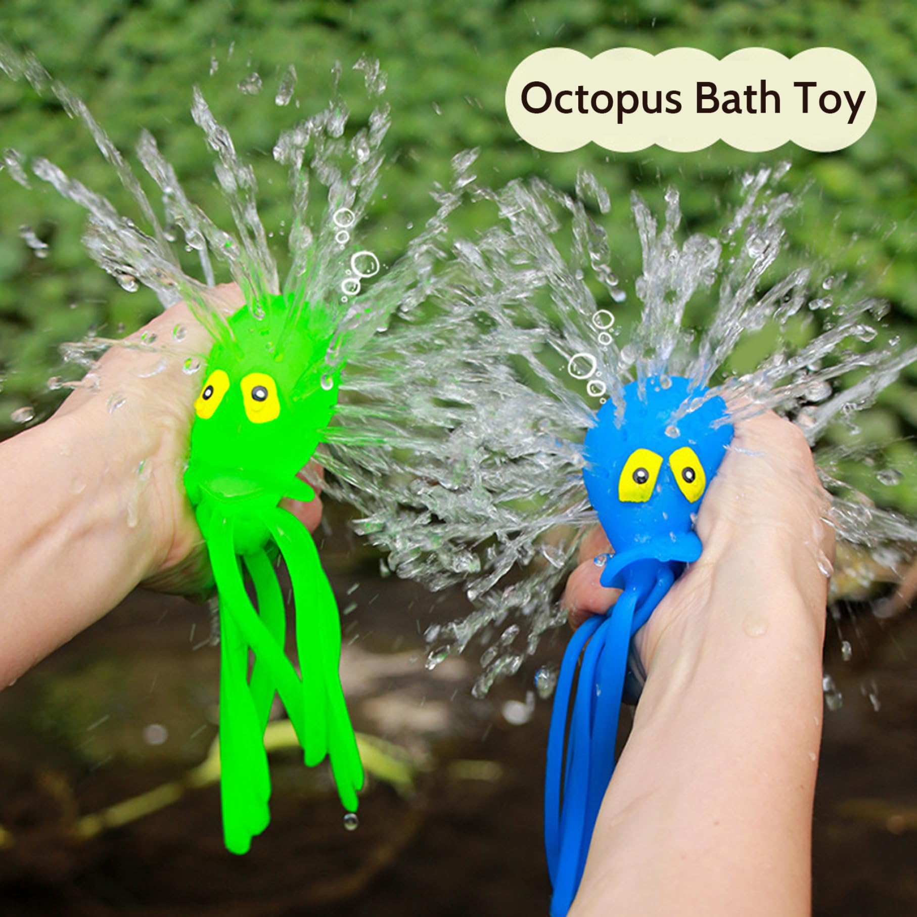 4 Pezzi Giocattoli da Piscina per Bambini Palline d'Acqua Polpo Giocattoli sensoriali Antistress per Bambini Tavolo da Spiaggia Acqua Nuoto Tavolo da Biliardo per Bambino