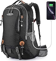 Vista 11 de Mochila G4Free de 11 gal para uso en exteriores, campamento, alpinismo, senderismo con funda para lluvia.