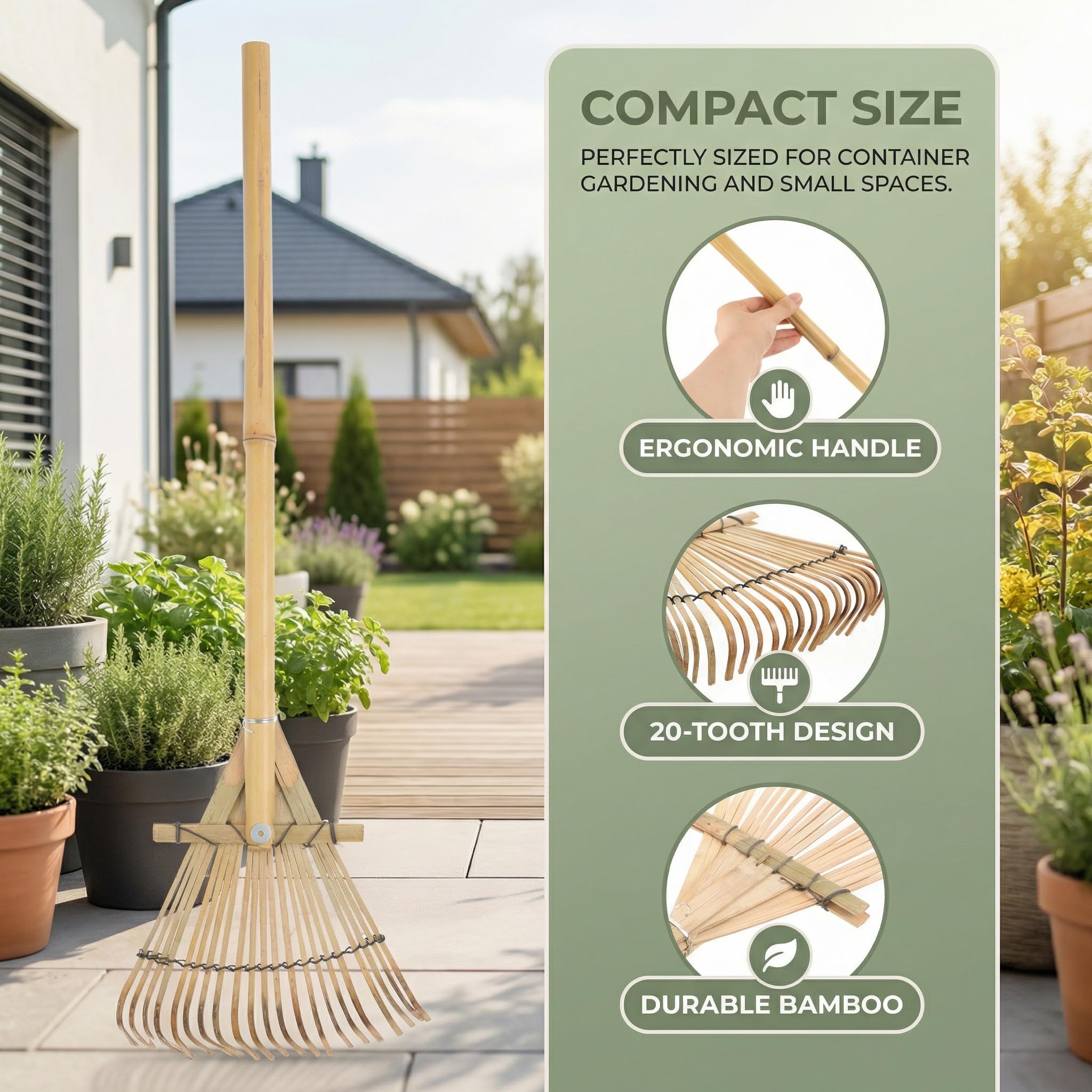 Toddmomy Rasenrechen Mini Werkzeuge Lockern Erde Rechen Kleine Rechen für Gartenbeete Handkultivator Gartenwerkzeug Kleine Laubbesen Gartenrechen Gras Mini Rechen Handrechen Gartenwerkzeug Schneidbar