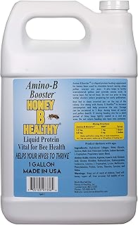 Amino-B Booster 1 Gallon Jug, Liquid Protein Vital for Bee Health