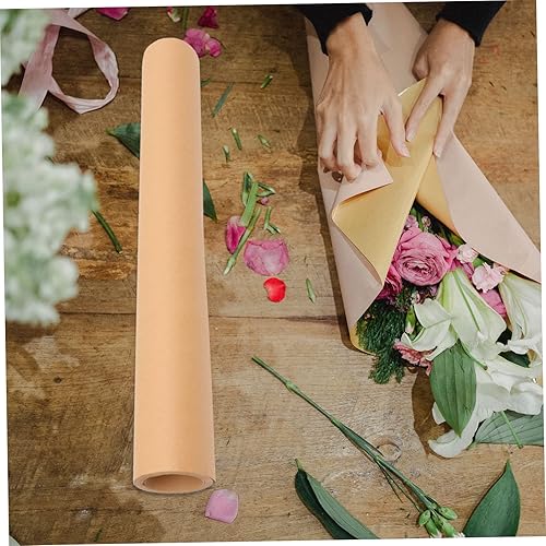 Miniatura 9 de DIYEAH 3 rollos de papel kraft de papel de embalaje para flores Kraft Embalaje de papel marrón Papel de embalaje de papel de embalaje de