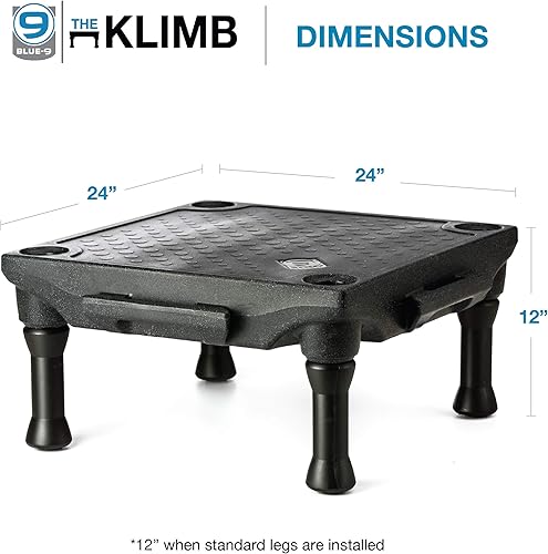 Miniatura 4 de Blue-9 Pet Products KLIMB - Plataforma de entrenamiento para perros y sistema de agilidad, duradero y portátil para uso en interiores o exteriores,