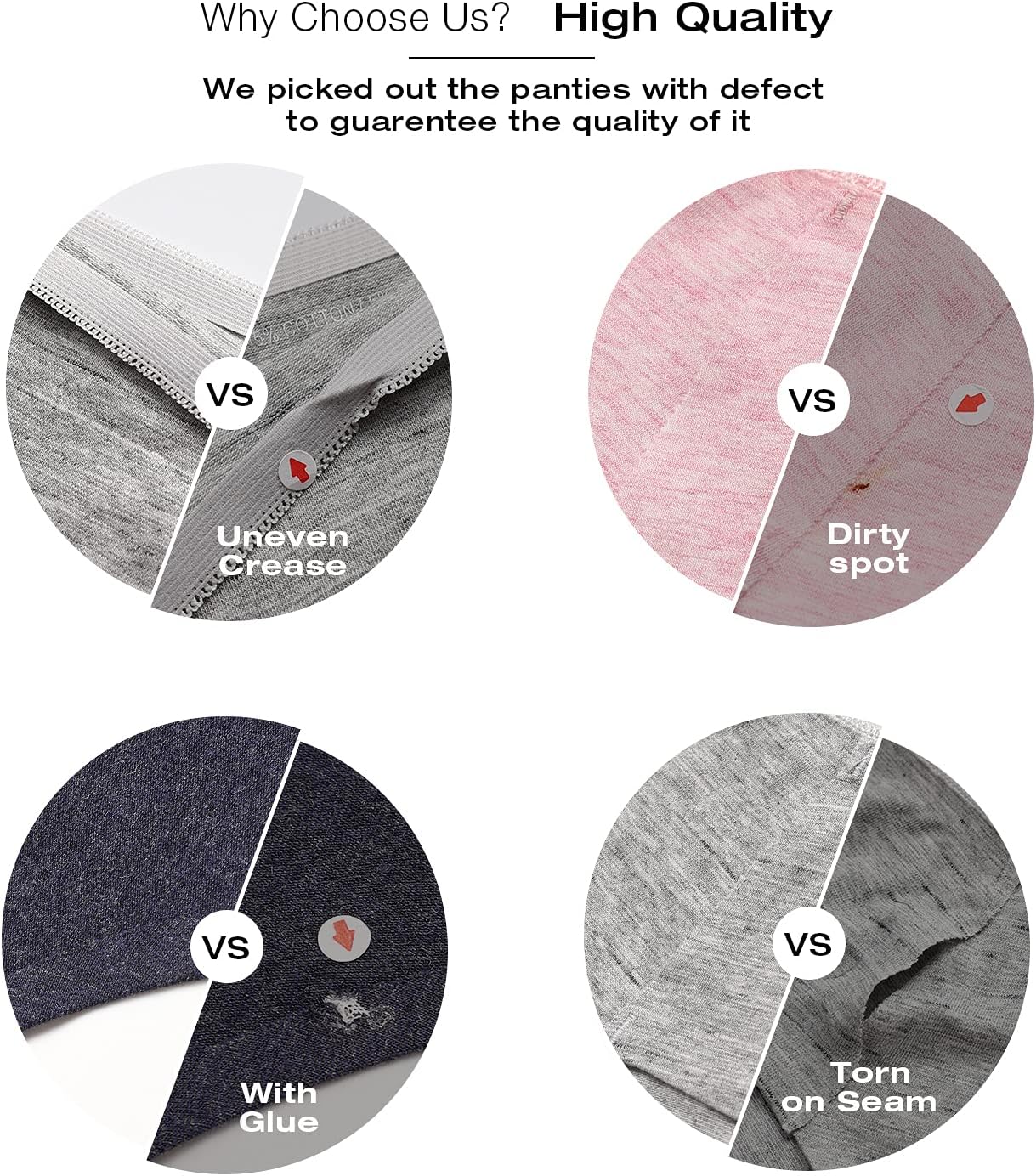 Altheanray Womens Underwear Cotton Seamless Soft Hipster Panties Ladies Mid Rise Bikini - Image 5