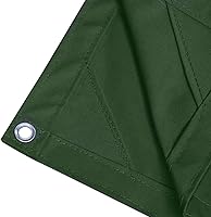 Vista 3 de F&J Outdoors Lona de lona resistente al agua, resistente a los rayos UV, 10 onzas, cubierta de lona resistente para automóvil, barco, camping, leña