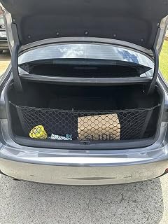 Trunk Organizer Cargo Net for LEXUS IS250 350 IS F 2006-2025 – Envelope Style Cargo Net for Sedan – Premium Mesh Car Trunk Organizer Vehicle Carrier Storage – Compatible with IS250 350