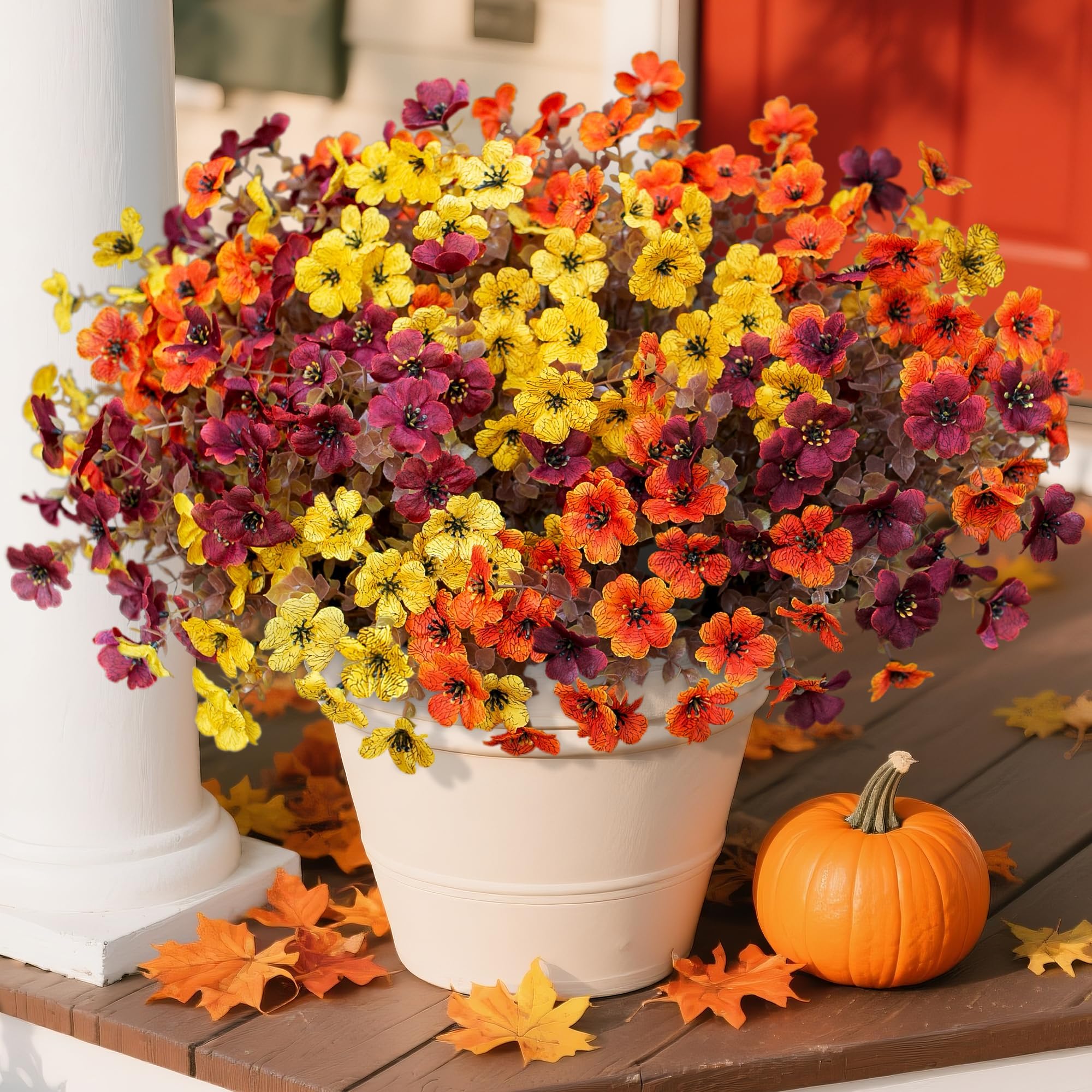 Ivydale Fall Flowers Artificial 12 Bundles