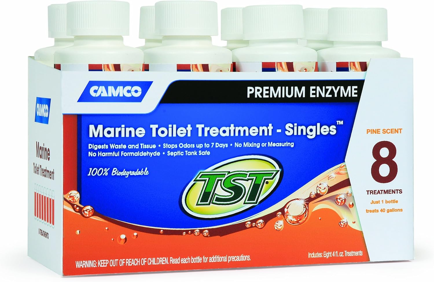 Camco TST Pine Scent Marine Head Toilet Treatment