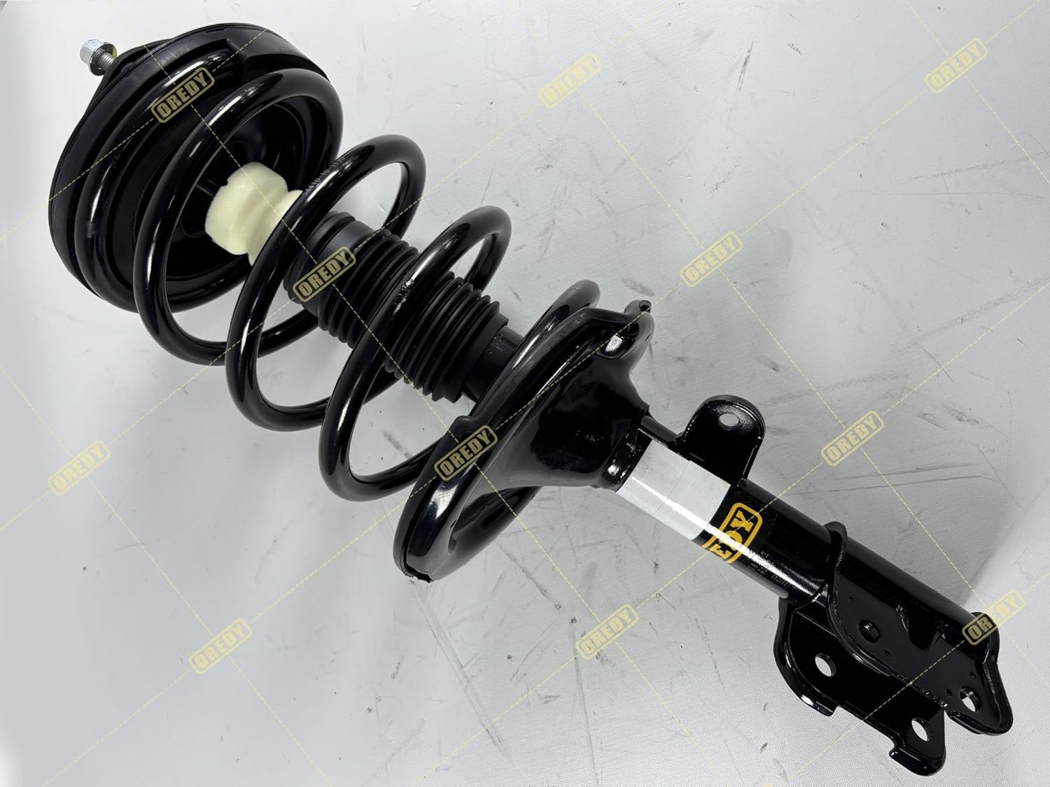 OREDY Front Right Strut Coil Spring for Hyundai Santa Fe 2007 2008 2009 Complete Ready Install Passenger Side Shock Absorber Assembly - 272300