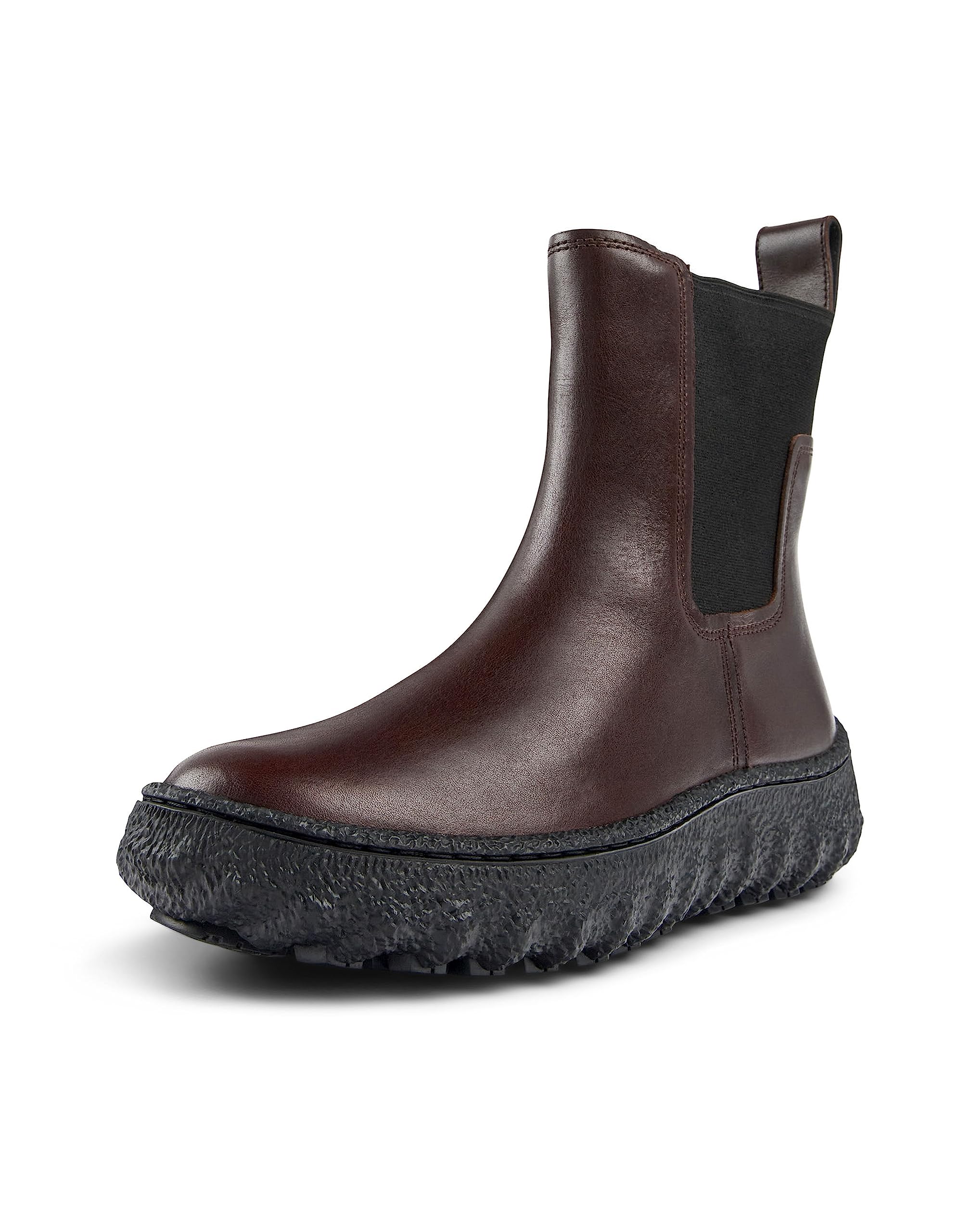 Camper Ground, Chelsea boot, Brown Leather,